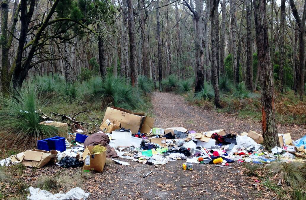 Parks Victoria is calling on residents to report litterers in state parks. Picture: CONTRIBUTED. 