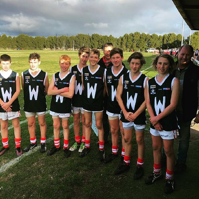 UP AND COMING: Ararat had a large number of participants in Sunday's under-14 carnival.