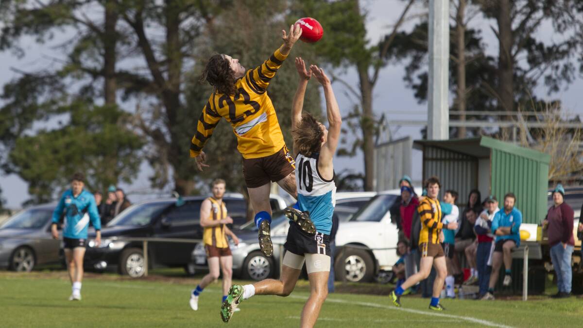 EVEN CONTRIBUTION: Jack Antonio has been one of many contributors up forward for Tatyoon, kicking 17 goals so far. Picture: Peter Pickering.