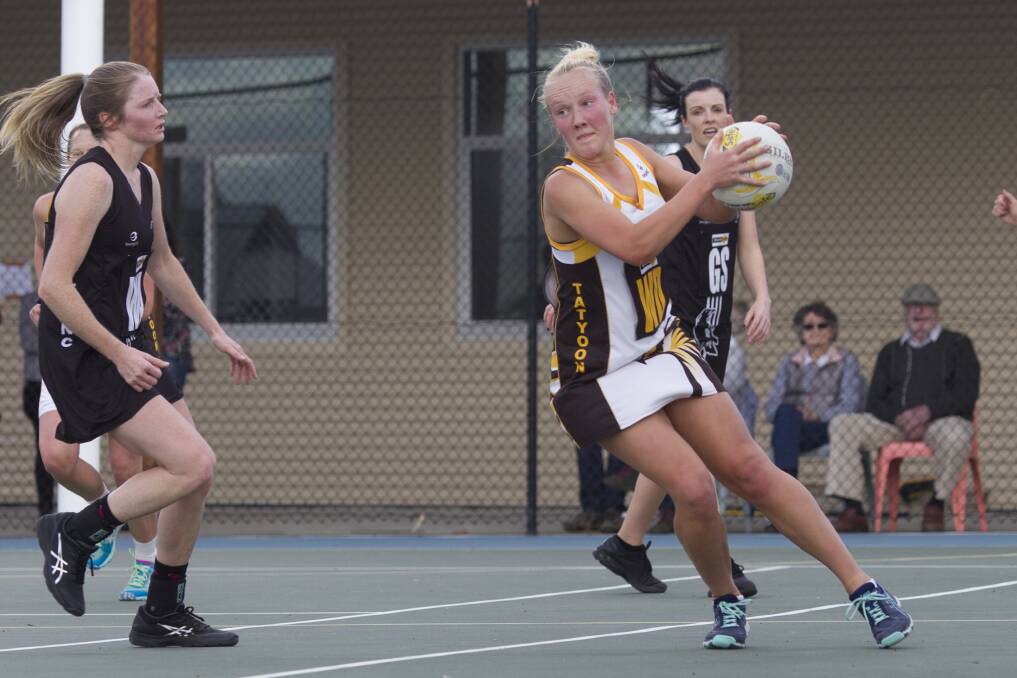 LEADING THE WAY: Alice Astbury was strong in defence for Tatyoon against Great Western. Picture: Peter Pickering.