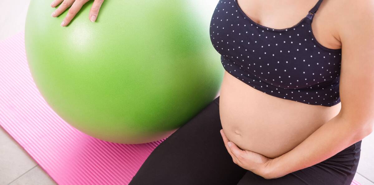 GOALS: Exercising while pregnant is one of the best ways to deal with niggles and prepare for labour and recovery. 