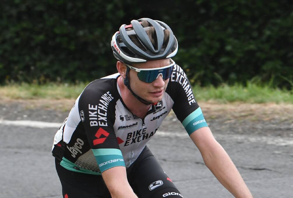 Lucas Hamilton was forced to withdraw from the Tour de France after a nasty crash during stage 13. He is set to head to Tokyo for the Olympics on Friday. Picture: Kate Healy