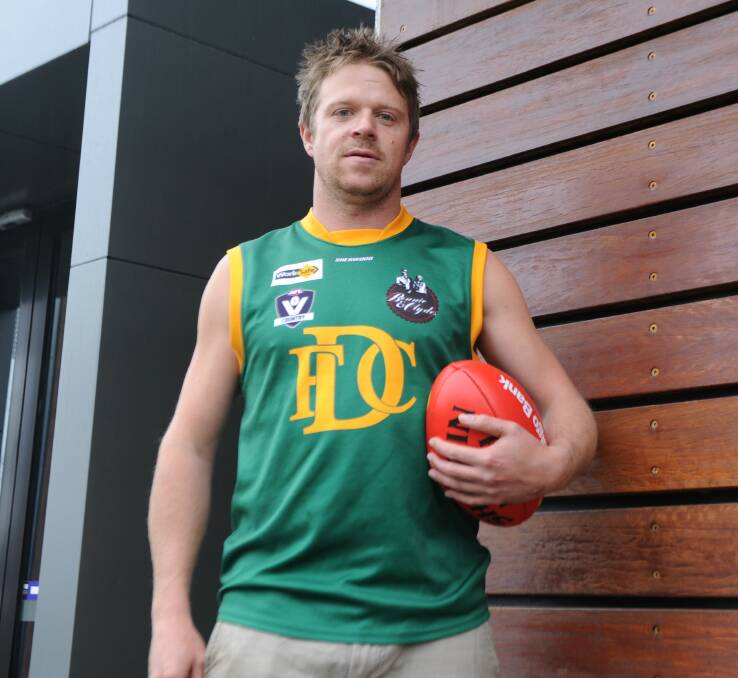 Dimboola reserves player Jeremy Barber will play his 150th game this weekend. Picture: MATT CURRILL