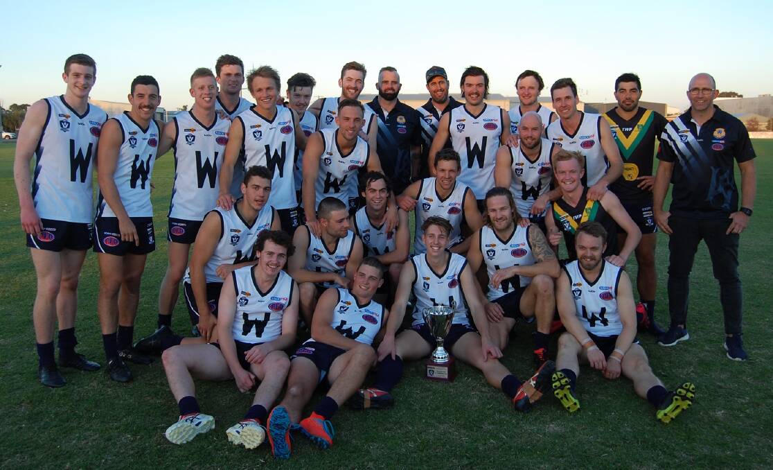 The victorious Wimmera Football League interleague side. Picture: CONTRIBUTED