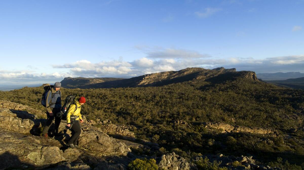 ESCAPE: The Grampians will be promoting low contact activities such as bush walking, mountain biking and fishing. Picture: CONTRIBUTED