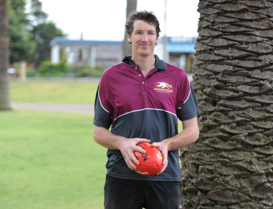 Zach Holmes has signed on to coach the Warrack Eagles. Picture: MATT CURRILL