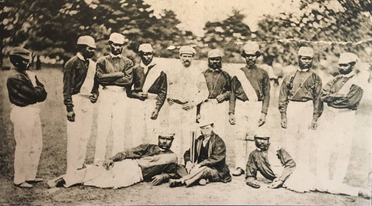 The 1868 Aboriginal cricket team became the country's first sports team to compete internationally when they toured England. Picture: Harrow Discovery Centre