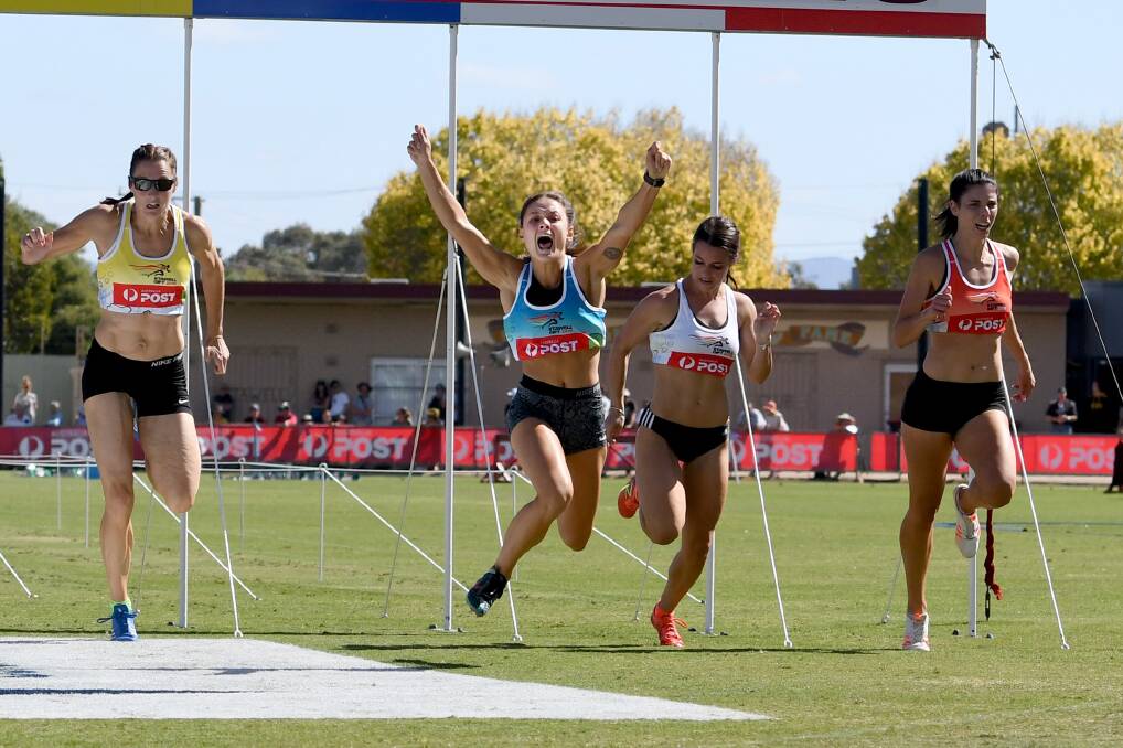 Prizemoney for the 2020 Stawell Gift will be maintained at $40,000 for both the men's and women's races. Picture: PETER PICKERING