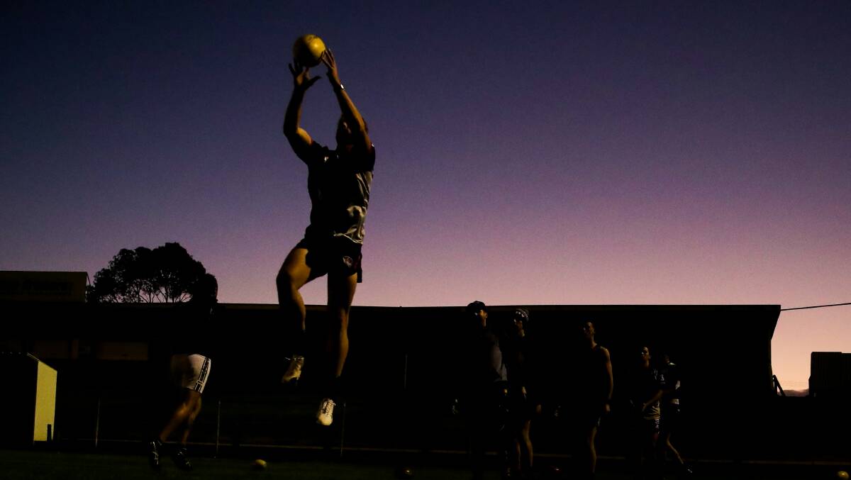 BLOW: Footy and netball are only permitted to train, not play under the latest COVID-19 restrictions. Picture: Morgan Hancock