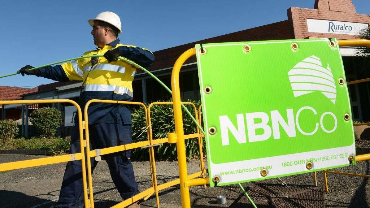 NBN optic fibre cable installation