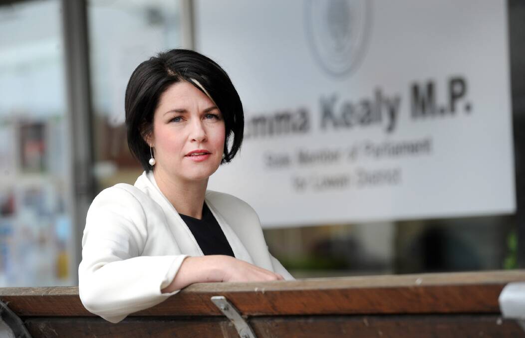 Lowan MP Emma Kealy, who has detailed complaints she received about V/Line bus and train connections at Ararat.