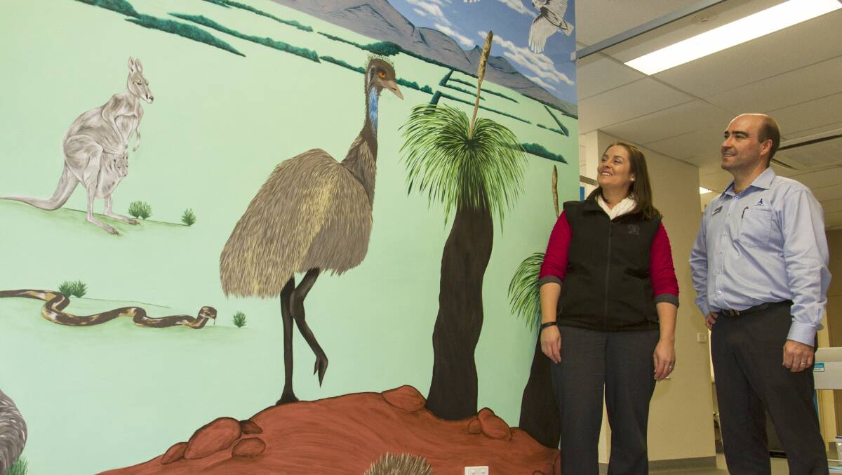 Ararat Medical Centre unveils new native animal mural to ...