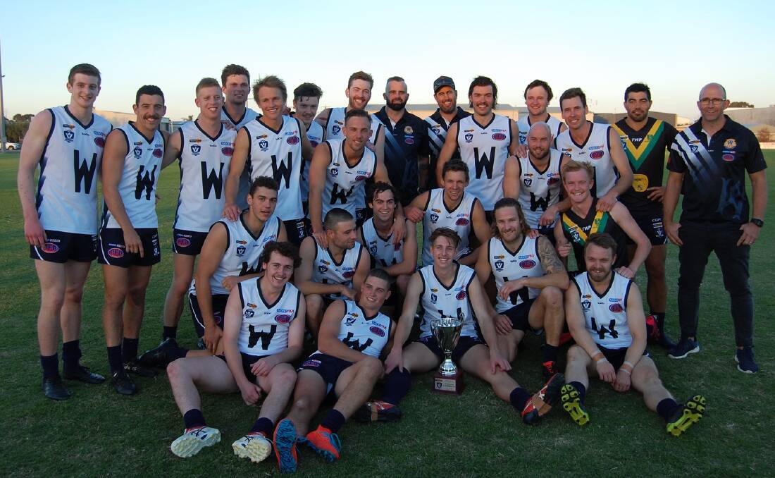 The Wimmera league's victorious 2019 team. Picture: CONTRIBUTED