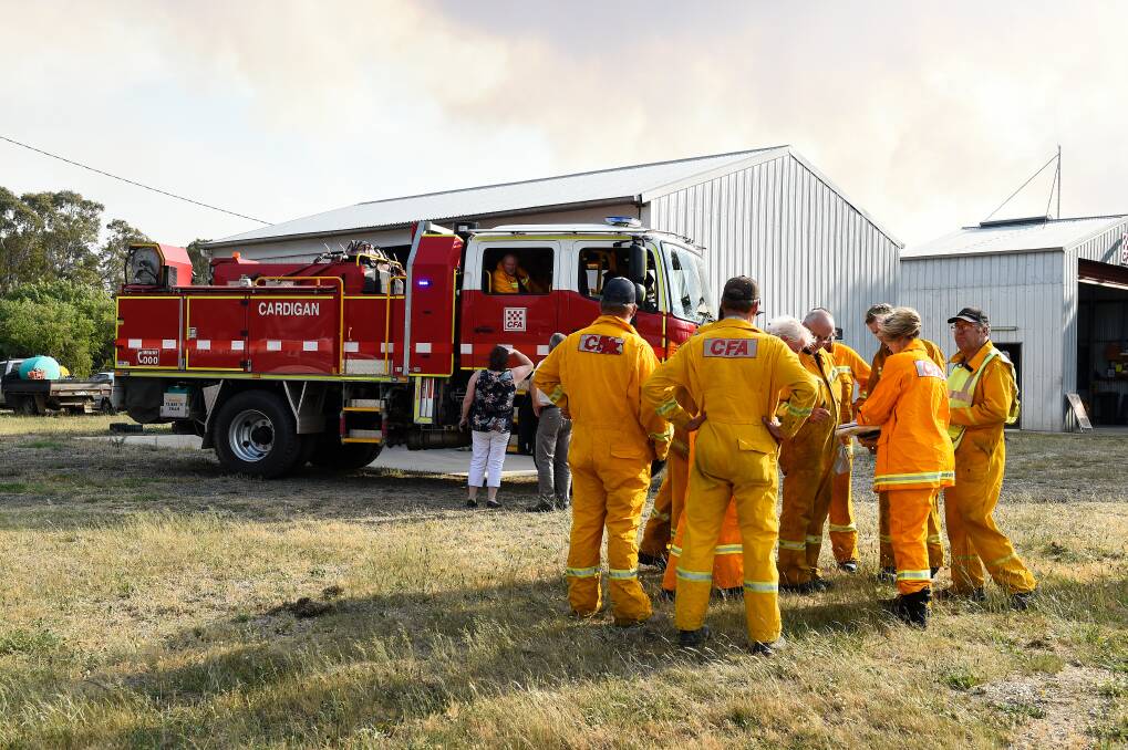 Lexton bushfire fire on December 20. 