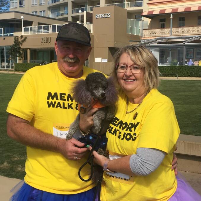 Nelle at the Port Macquarie Memory Walk & Jog. Photo: Supplied