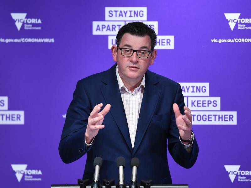 Victorian Premier Daniel Andrews says the government is working on easing coronavirus restrictions.