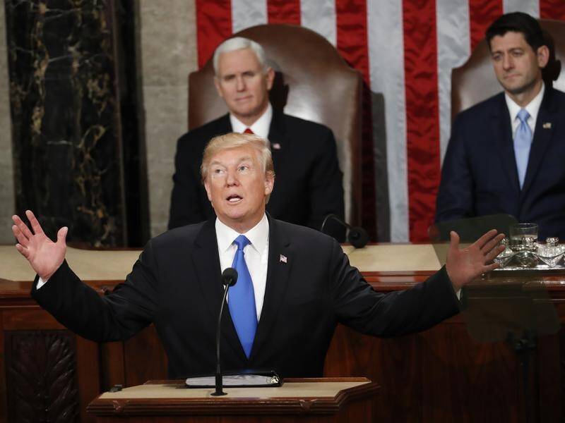 President Trump is planning to deliver his State of the Union address as Democrats try to delay it.