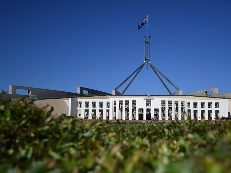 The 'strictest possible' coronavirus measures have been applied at Parliament House in Canberra.