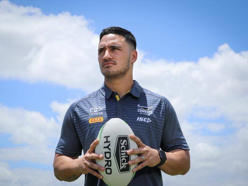 Valentine Holmes hopes to play 80 minutes in the Cowboys' final trial against Brisbane.