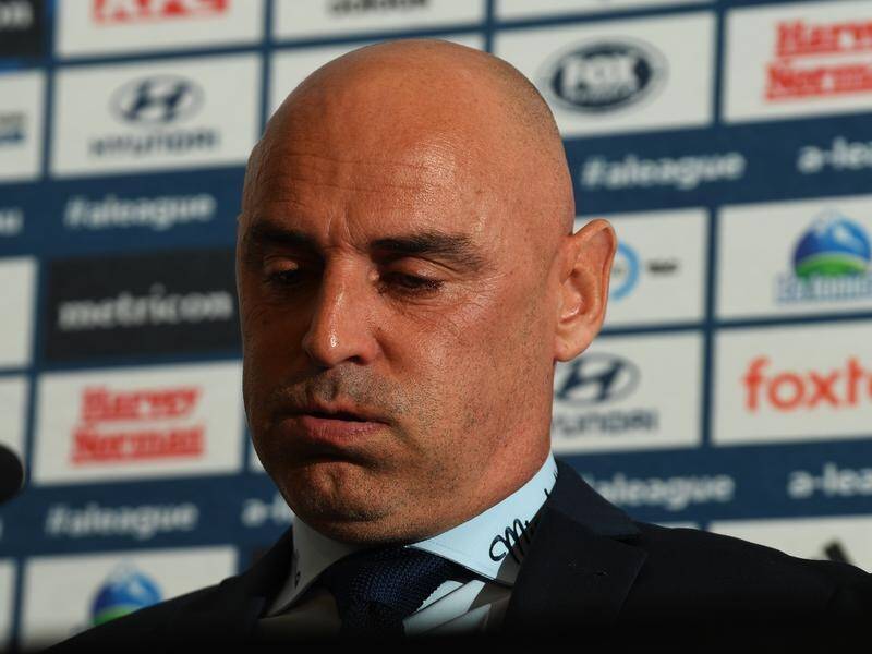 An emotional Kevin Muscat announced the end of his time as Melbourne Victory coach.