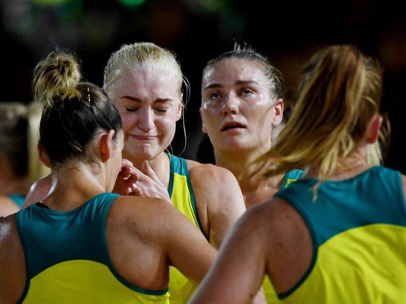 The Diamonds were gutted by a shock defeat to England in the netball gold medal match at the Games.