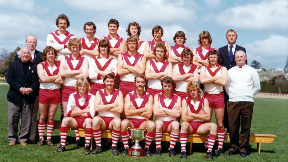 BACK IN THE DAY: Ararat Football Club's 1975 premiership winning team. Picture: FILE