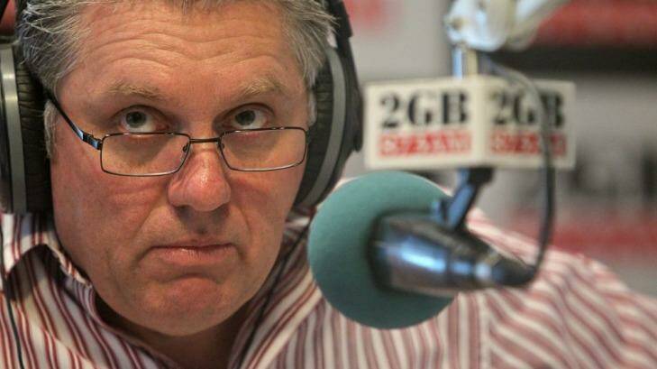 Radio host Ray Hadley. Photo: Peter Rae 