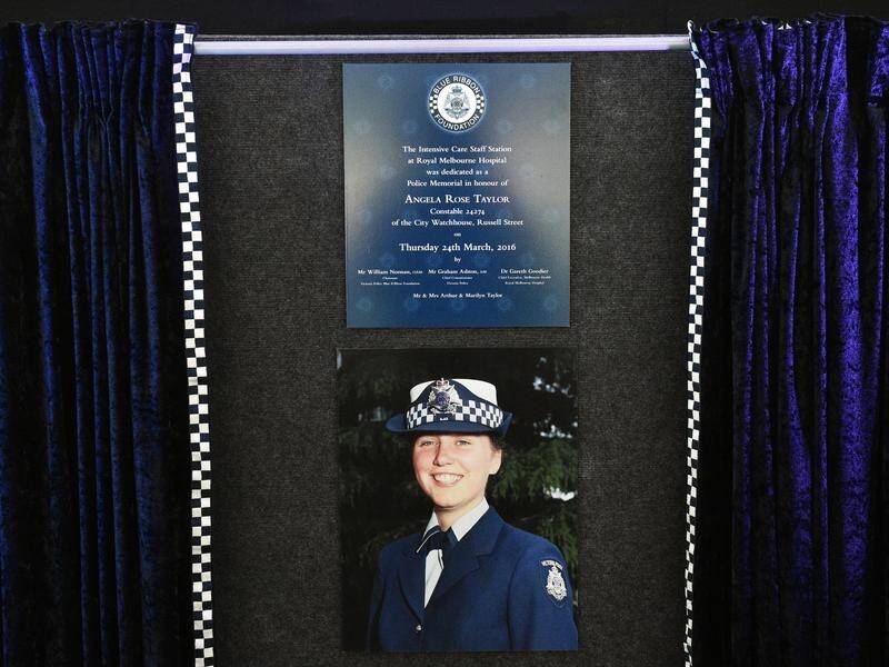 Constable Angela Taylor was killed in the 1986 car-bombing outside Russell St station in Melbourne.