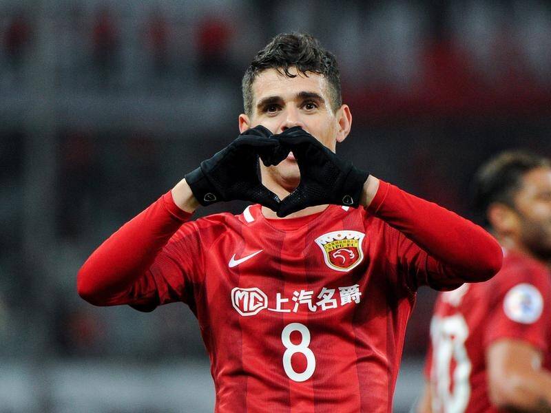 Sydney FC must deal with the twin threats of Oscar (pic) and Hulk when they play Shanghai SIPG.