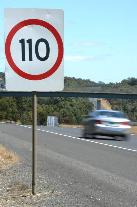 The Western Highway is a major thoroughfare where the speed limit is 110km/h.