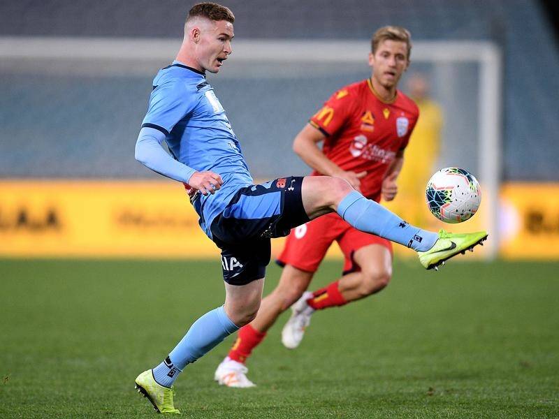 Harry Van der Saag is one of the younger generation of players at A-League champions Sydney FC.