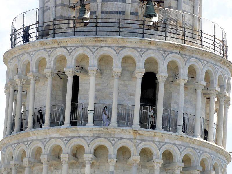 Italy's Leaning Tower of Pisa has reopened after the country's coronavirus lockdown.