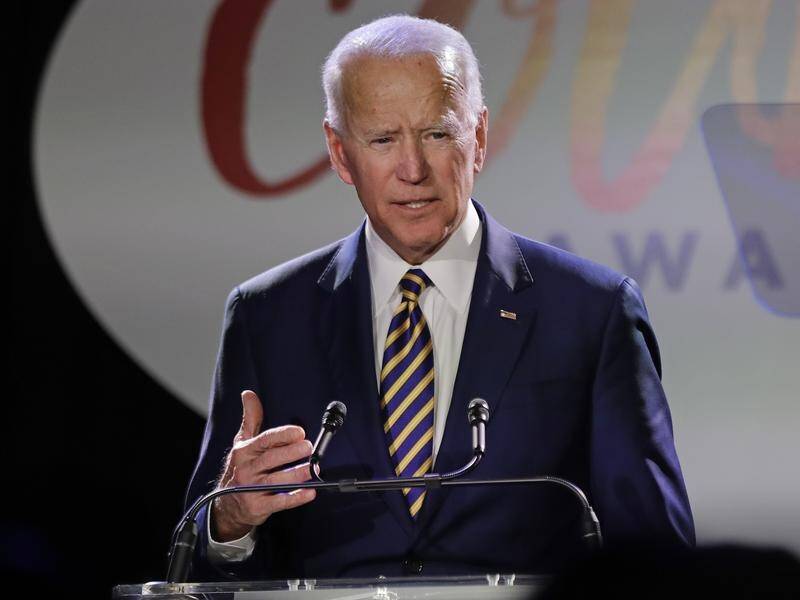 Former US vice president Joe Biden has vowed to respect 'personal space'.
