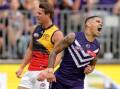 The Dockers have roared home to beat Adelaide in Perth and remain unbeaten this season. (Richard Wainwright/AAP PHOTOS)