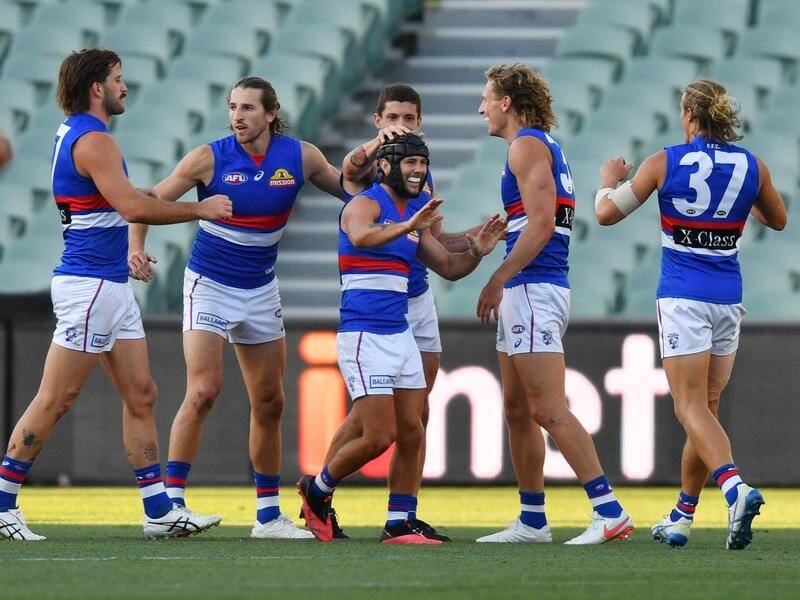 The Western Bulldogs are in the box seat to secure the final spot available in the AFL finals.