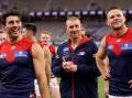 Simon Goodwin's undefeated Melbourne are hoping to add more misery to North Melbourne's AFL season.