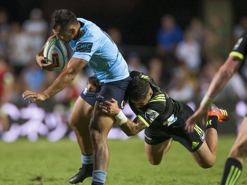 Queensland reject Karmichael Hunt made a big first impression for the NSW Waratahs in Super Rugby.