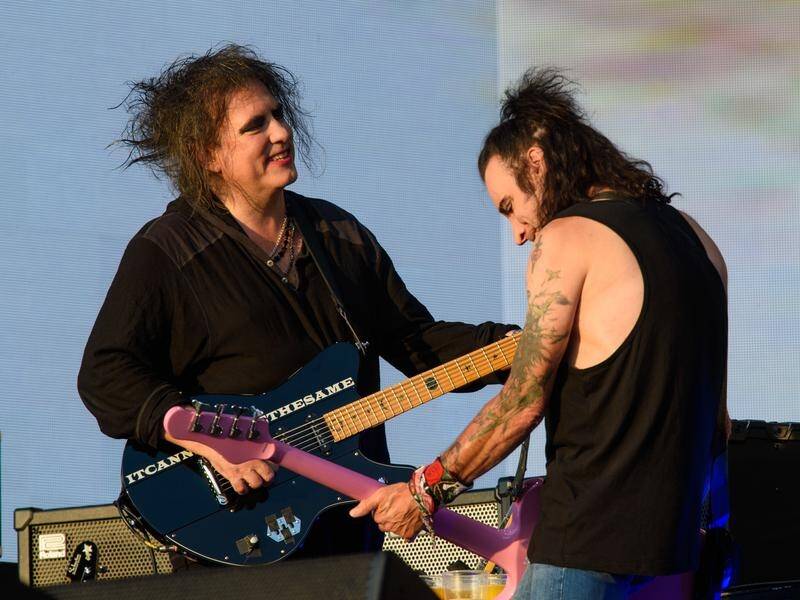 The Cure have performed at the British Summer Time festival at Hyde Park in London.