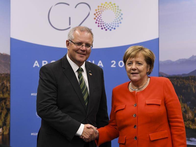 Scott Morrison will raise the need for clear rules for tech firms on terrorist incidents at the G20.