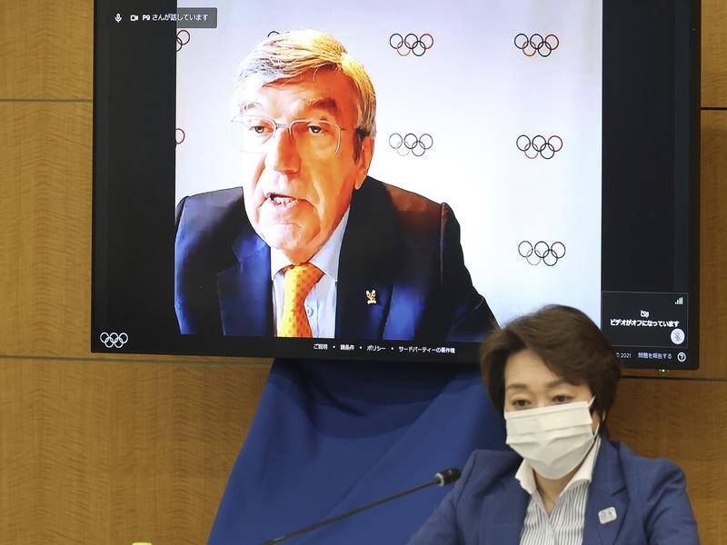 IOC boss Thomas Bach has told delegates via video conference the Tokyo Games will be safe.