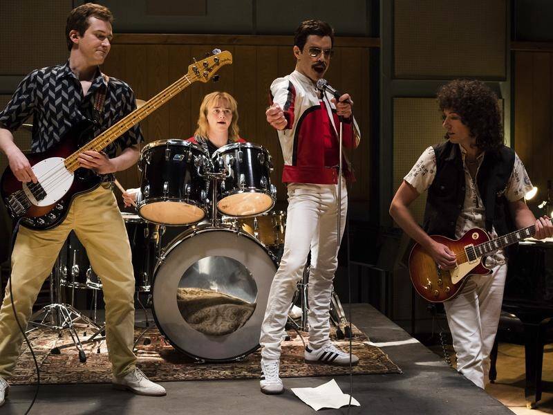 Rami Malek as Freddie Mercury in the Twentieth Century Fox biopic Bohemian Rhapsody.