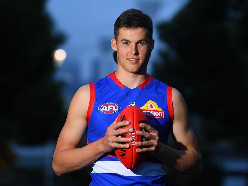Sam Darcy has recovered from his foot troubles and is close to playing for the Western Bulldogs.
