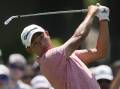 Collin Morikawa is regaining trust in his swing as he shares the lead at Hilton Head Island. (AP PHOTO)