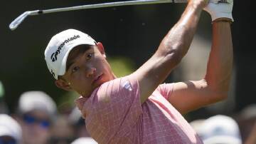 Collin Morikawa is regaining trust in his swing as he shares the lead at Hilton Head Island. (AP PHOTO)