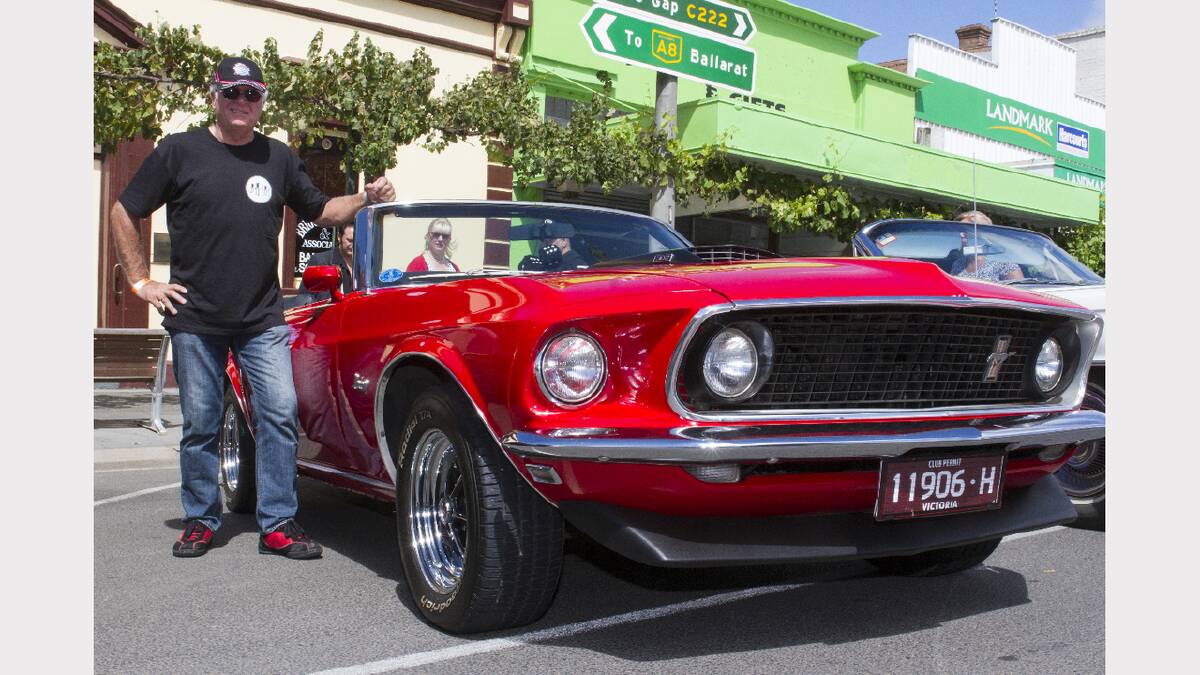 This magnificent Mustang is Ballarat's Roger Campbell's pride and joy.