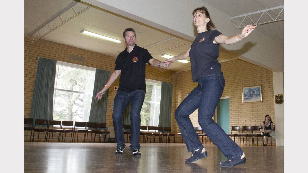 Dance instructors Paul and Mirian Beasley.