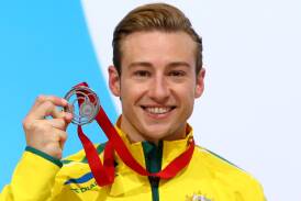 Australian diver Matthew Mitcham has claimed the Commonwealth Games one-metre springboard silver medal. PICTURE: GETTY