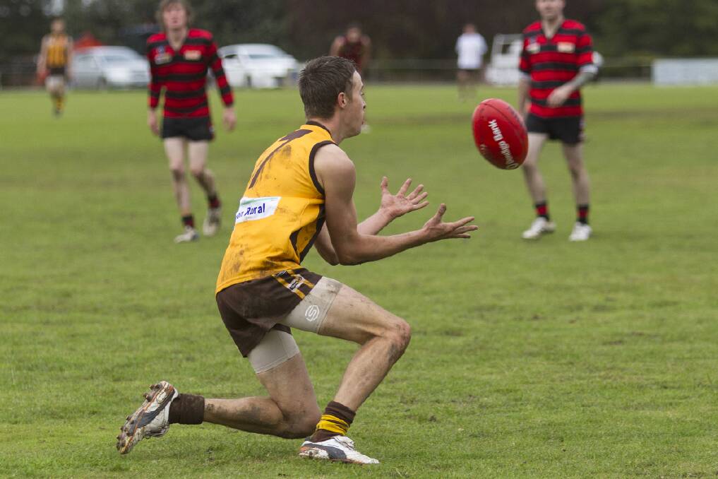 Tatyoon forward Mitch Cronin was in good form during the Penshurst clash. Picture: PETER PICKERING