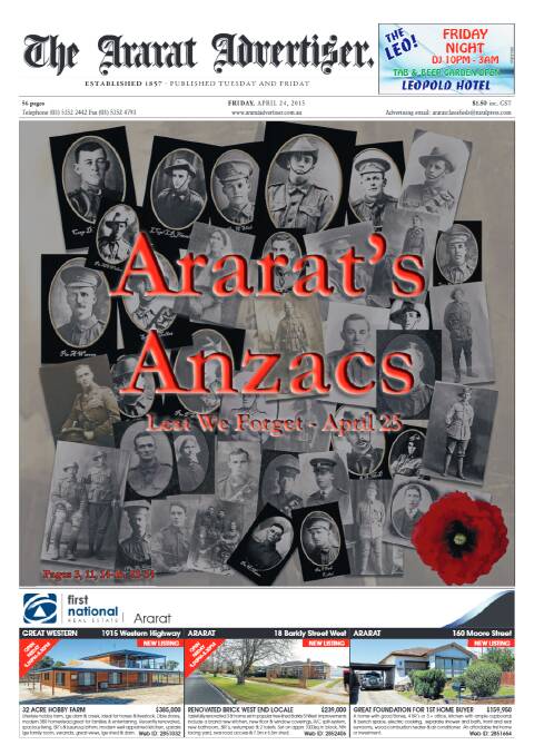 Ararat's Anzacs