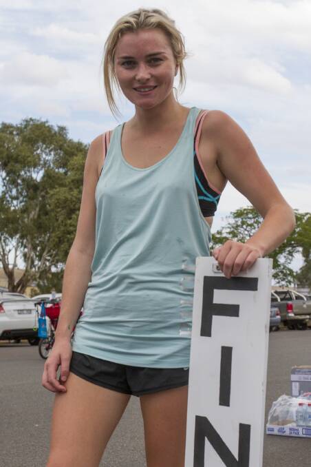 First place in the 8km was Belinda Price